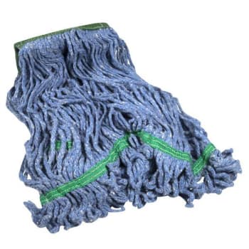 Renown 5 In. Headband 16oz Blue Blend Looped String Mop Package Of 2