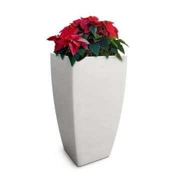 Image for Mayne Kobi 38" Tall Planter - White from HD Supply