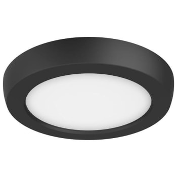 Image for Satco® Blink Led 5" Cct Selectable 120v 9w Round Flush Mount Black Fixture from HD Supply