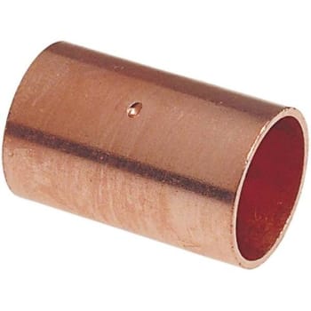 Image for Everbilt 600 1/2 X 1/2 In Wrot Copper C X C Coupling Stop Fitting , Package Of 50 from HD Supply