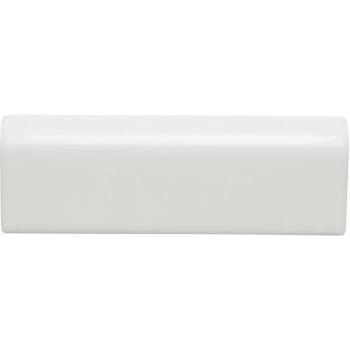 Image for Daltile Restore Bright White 2 In X 6 In Ceramic Radius Bullnose Wall Trim Tile from HD Supply