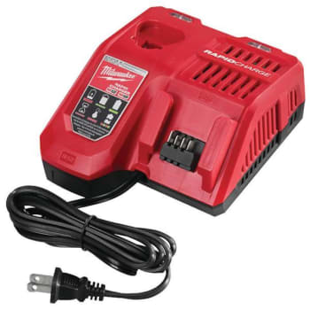 Image for Milwaukee M12/m18 12/18-Volt Lithium-Ion Multi-Voltage Rapid Battery Charger from HD Supply