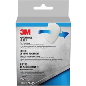 Image for 3m P95 Particulate Replacement Filters Package Of 6 from HD Supply