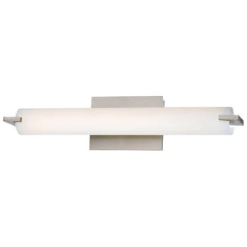 Image for George Kovacs Tube 22-Watt Brushed Nickel Integrated Led Bath Light from HD Supply