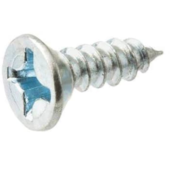 Image for Everbilt #8 X 3/4 In Zinc Plated Wood Screw Phillips Flat Head Package Of 100 from HD Supply