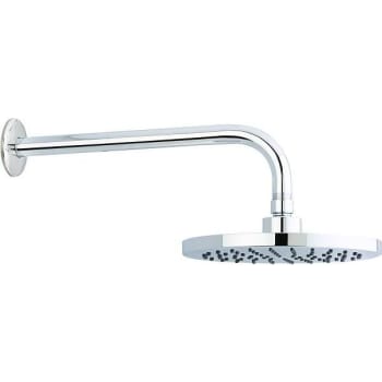 Image for Premier 1-Spray Pattern 1.8 Gpm 8 In Wall Mount Rain Fixed Showerhead In Chrome from HD Supply