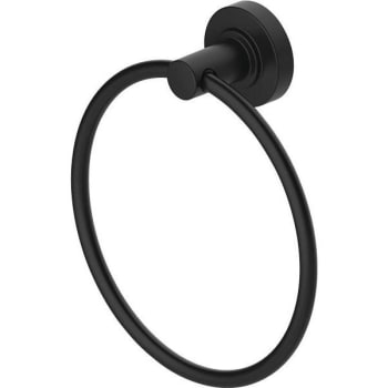 Image for Premier Essen Wall Mount Towel Ring In Matte Black from HD Supply