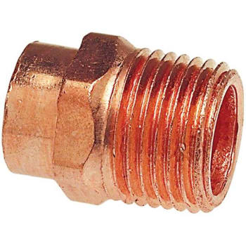 Image for Nibco 1/2 In Copper Pressure Cup X Mip Adapter Fitting from HD Supply