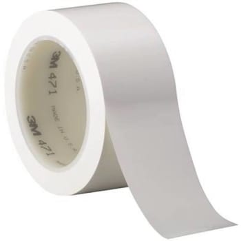 Image for 3m 2 In X 36 Yds White 471 Vinyl Tape from HD Supply