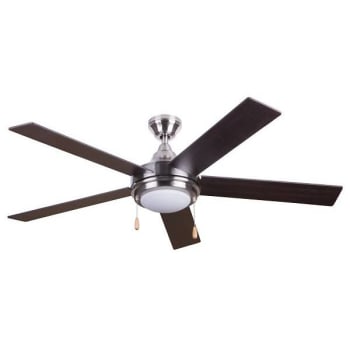 Image for Seasons® 52 In. 5-Blade LED Ceiling Fan With Light (Frosted Glass Bowl) from HD Supply