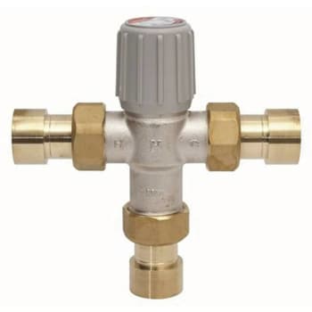 Image for Honeywell 1 In Sweat Union Mixing Valves from HD Supply