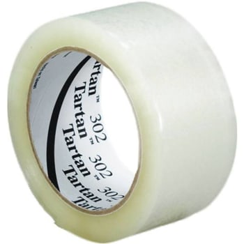 Image for 3m 1.88 In W X 109 Yds Clear Tartan Box Sealing Tape Clear from HD Supply