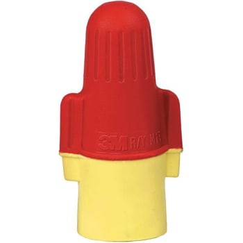 3m Red/yellow Wire Connector Package Of 100