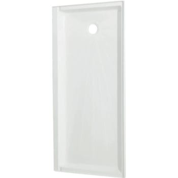 Image for Mustee Caregiver Showertub 60 In X 30 In Single Threshold Shower Pan, White from HD Supply