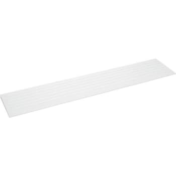 Mustee 12 In X 60 In Entry Ramp In White For 360l/r Barrier-Free Shower Floor