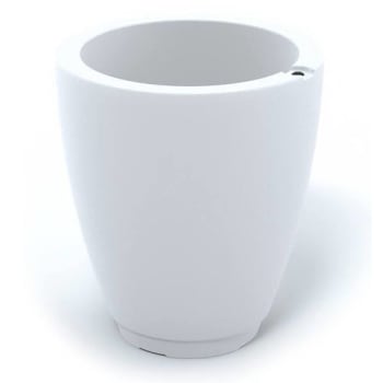 Image for Mayne Caprio 18" Tall Planter - White from HD Supply