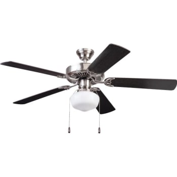 Image for Seasons® 52 in Ceiling Fan w/ Light (Brushed Nickel) from HD Supply