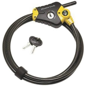 Image for Master Lock 3/8 In X 6 Ft Locking Cable from HD Supply