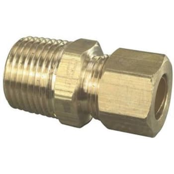 Image for Brasscraft Male Reducing Union, 3/8 Od Tube X 1/2 In Mip Compression, Brass from HD Supply