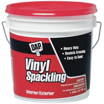 Image for Dap 128 Oz Ready-To-Use Vinyl Spackling In White from HD Supply