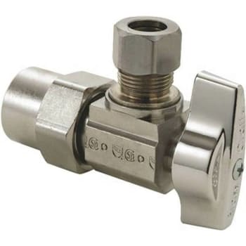 Image for Brasscraft 1/4-Turn Angle Ball Stop, 1/2 In Nom Cpvc Inlet X 3/8 In Od Comp from HD Supply
