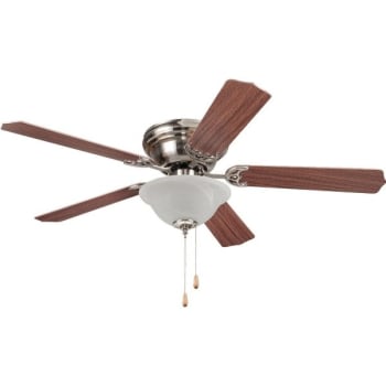 Image for Seasons® 52 in Torrance 5-Blade Ceiling Fan w/ Light (Brushed Nickel) from HD Supply