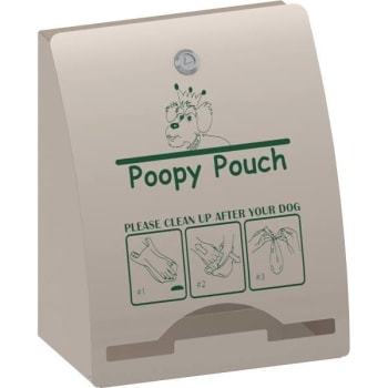 Image for Crown Products Poopy Pouch Express Pet Waste Bag Dispenser, Beige from HD Supply