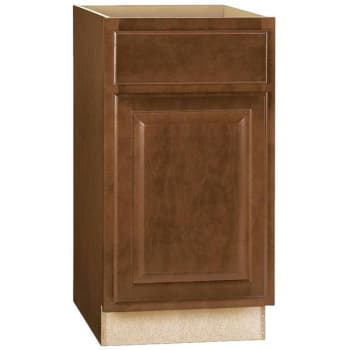Image for Hampton Bay Hampton Assembled 18 X 34.5 X 24 In Base Kitchen Cabinet, Cognac from HD Supply