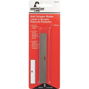 American Line 4 In Wall-Stripper Blades Package Of 5