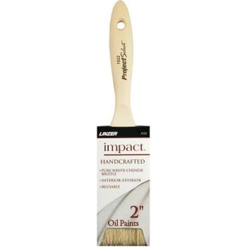 Image for Linzer 2 In Flat Bristle Oil Brush from HD Supply