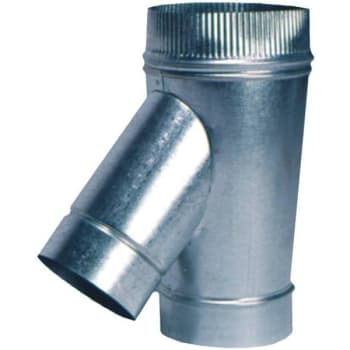 Image for Master Flow 5 In X 5 In X 4 In 26-Gauge Flue Wye from HD Supply