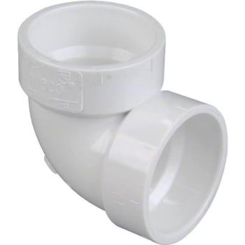 Image for Nibco 1-1/2 In Pvc Dwv 90-Degree Hub X Hub Vent Elbow from HD Supply