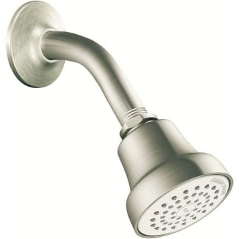 Cleveland Faucet Group 1-Spray 10.5 In Single Fixed Showerhead, Brushed Nickel