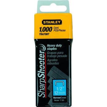 Image for Stanley 1/2 In Heavy Duty Staples Package Of 1000 from HD Supply