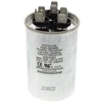 Image for Payne 370 Volt 30/5 Mfd Round Oem 1.5 Ton Run Capacitor from HD Supply