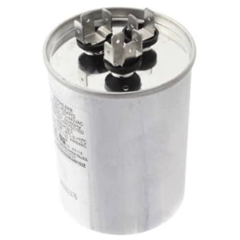 Image for Payne 370 Volt 45/5 Mfd Round Oem 2.5 Ton Run Capacitor from HD Supply