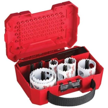 Image for Milwaukee Hole Dozer Electricians 10-Piece Bi-Metal Hole Saw Set from HD Supply