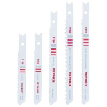 Image for Milwaukee Multi-Purpose U-Shank Jig Saw 5-Piece Blade Assortment from HD Supply