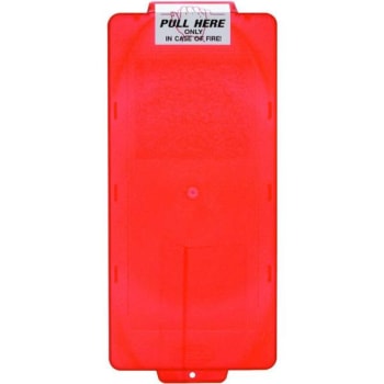Image for Brooks Equipment Mark I Series Fire Extinguisher Cabinet Cover, Red, Small from HD Supply