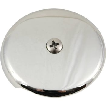 Image for Proplus Single Hole Bathtub Faceplate 1/2 In, Brushed Nickel from HD Supply