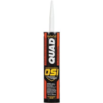 Image for Osi 10 Fl Oz Quad Advanced Formula Ext Window, Door, And Siding Sealant, White from HD Supply