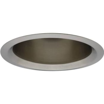 Image for Lithonia Lighting 6 In Recessed Brushed Nickel Incandescent Open Trim from HD Supply