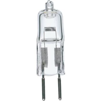 Image for Satco 50-Watt T4 Bi-Pin Gy6.35 Base Halogen Light Bulb, Warm White from HD Supply