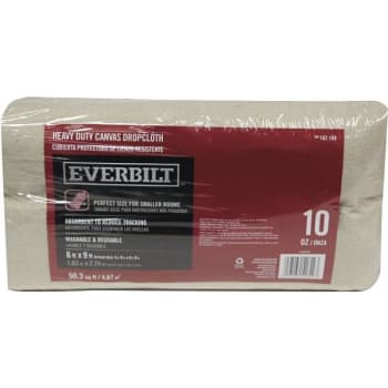 Image for Everbilt 6 Ft X 9 Ft Heavy Duty Canvas Drop Cloth from HD Supply