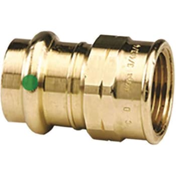 Image for Viega 1/2 In X 3/4 In Zero Lead Bronze Adapter from HD Supply