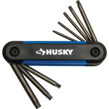 Husky 8 Piece Folding Tamperproof Torx Set