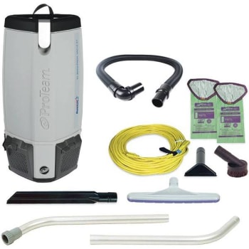 Image for Renown 10 Qt Commercial Backpack Vacuum Cleaner Kit Includes Floor And Wand Tool from HD Supply
