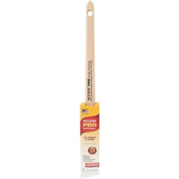 Image for Wooster 1 In PRO Nylon/Polyester Thin Angle Sash Brush from HD Supply