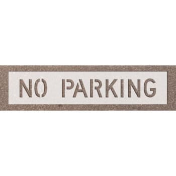 Image for "No Parking" Parking Lot Stencil 12" from HD Supply