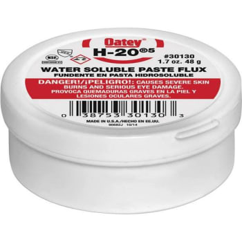 Image for Oatey H-20 1.7 Oz Lead-Free Water Soluble Solder Flux Paste from HD Supply